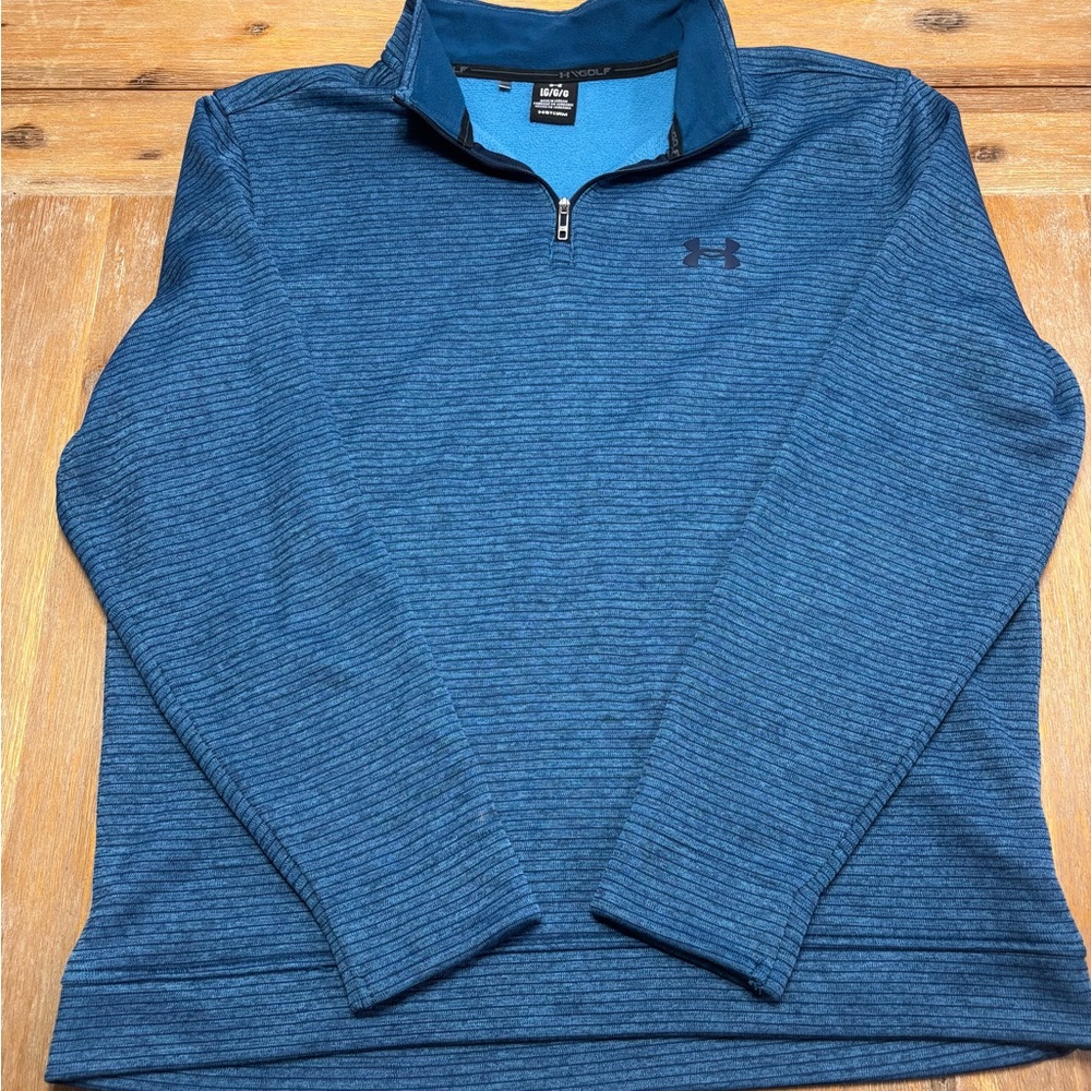 Under Armour Teal Quarter-Zip Top